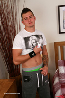 Model Anton Michel Naked Straight English Lad Uncut Enjoys Kickboxing & Swimming