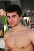 Model Chris Troy Naked Straight English Lad Uncut Enjoys Gym & Body Building