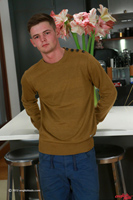 Model Luke Murphy Naked Straight English Lad Uncut Enjoys Football