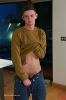 Model Luke Murphy Naked Straight English Lad Uncut Enjoys Football