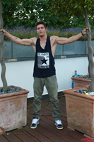 Model Scott Matthews Naked Straight English Lad Uncut Enjoys American Football