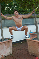 Model Scott Matthews Naked Straight English Lad Uncut Enjoys American Football
