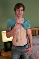 Model Chester Loxley Naked Straight English Lad Uncut Enjoys Gym & MMA