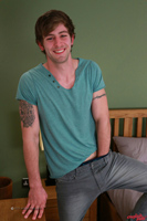 Model Chester Loxley Naked Straight English Lad Uncut Enjoys Gym & MMA