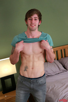 Model Chester Loxley Naked Straight English Lad Uncut Enjoys Gym & MMA