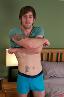 Model Chester Loxley Naked Straight English Lad Uncut Enjoys Gym & MMA