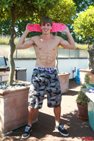 Model Troy Taylor Naked Straight English Lad Uncut Enjoys Skateboarding & surfing