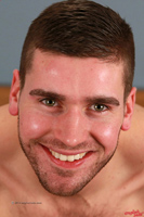 Model Mike Wade Naked Straight English Lad Uncut Enjoys Football