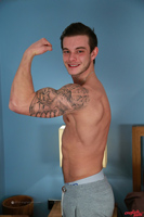 Model Jake Cavendish Naked Straight English Lad Uncut Enjoys Gym & Rugby
