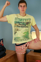 Model Simon Hollander Naked Straight English Lad Uncut Enjoys Basketball & Gym