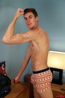 Model Simon Hollander Naked Straight English Lad Uncut Enjoys Basketball & Gym