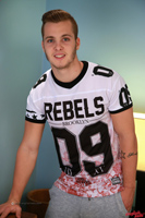 Model Alex Dace Naked Straight English Lad Uncut Enjoys Football