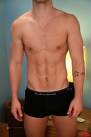 Model Alex Dace Naked Straight English Lad Uncut Enjoys Football