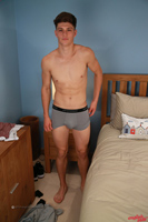 Model John Dudley Naked Straight English Lad Uncut Enjoys Gym & Football