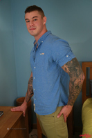Model Dalton Morland Naked Straight English Lad Uncut Enjoys Gym & Rugby