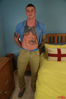 Model Dalton Morland Naked Straight English Lad Uncut Enjoys Gym & Rugby