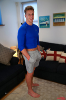 Model Wesley Seaton Naked Straight English Lad Uncut Enjoys Gym & Rugby