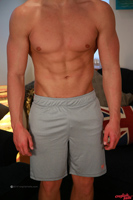 Model Wesley Seaton Naked Straight English Lad Uncut Enjoys Gym & Rugby