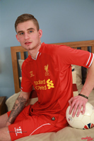Model Lewis Compton Naked Straight English Lad Uncut Enjoys Running
