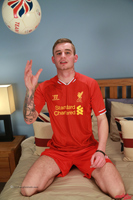 Model Lewis Compton Naked Straight English Lad Uncut Enjoys Running