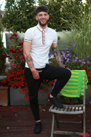 Model Aaron Kent Naked Straight English Lad Uncut Enjoys Football & Gym