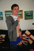 Model Tristan Thompson Naked Straight English Lad Uncut Enjoys Gym & Football