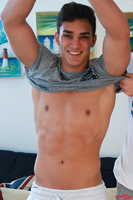 Model Roland Lantos Naked Straight English Lad Uncut Enjoys Gym & Football