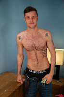 Model Jonas Webber Naked Straight English Lad Uncut Enjoys MMA & Gym