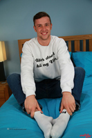 Model Jonas Webber Naked Straight English Lad Uncut Enjoys MMA & Gym