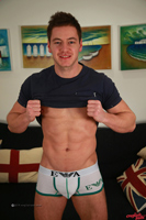 Model Max Meyer Naked Straight English Lad Uncut Enjoys Gym & Football