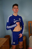 Model Will Shaw Naked Straight English Lad Uncut Enjoys Skateboarding
