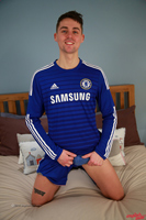 Model Will Shaw Naked Straight English Lad Uncut Enjoys Skateboarding