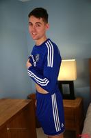 Model Will Shaw Naked Straight English Lad Uncut Enjoys Skateboarding