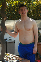 Model James Wilson Naked Straight English Lad Uncut Enjoys Boxing & Gym