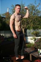 Model Tom Wills Naked Straight English Lad Uncut Enjoys Football and Gym
