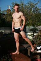Model Tom Wills Naked Straight English Lad Uncut Enjoys Football and Gym