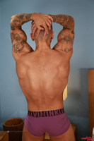Model Sean Watkins Naked Straight English Lad Uncut Enjoys Gym & Body Building
