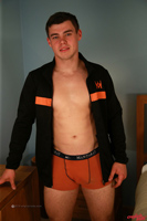 Model Jacob Olson Naked Straight English Lad Uncut Enjoys Gym