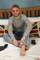 Model Ronan Scott Naked Straight English Lad Uncut Enjoys Muay Thai