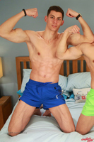 Model Guy Craig Naked Straight English Lad Uncut Enjoys Gym
