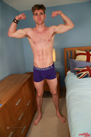 Model James Harrison Naked Straight English Lad Uncut Enjoys Gym & Skateboarding