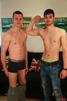 Model Bailey Gibson Naked Straight English Lad Uncut Enjoys Gym