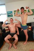 Model Bailey Gibson Naked Straight English Lad Uncut Enjoys Gym