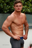 Model Jamie Black Naked Straight English Lad Uncut Enjoys Boxing & Gym