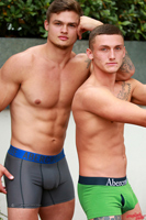 Model Rowan Black Naked Straight English Lad Uncut Enjoys Boxing