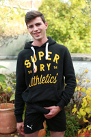Model Joey Foxton Naked Straight English Lad Uncut Enjoys Gym & Running