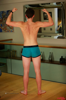 Model Jerry Manson Naked Straight English Lad Uncut Enjoys Climber
