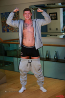 Model Jack Appleton Naked Straight English Lad Uncut Enjoys Gym