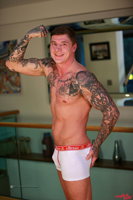 Model Jack Appleton Naked Straight English Lad Uncut Enjoys Gym