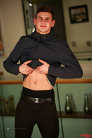 Model Dominic Moore Naked Straight English Lad Uncut Enjoys Boxing & Football